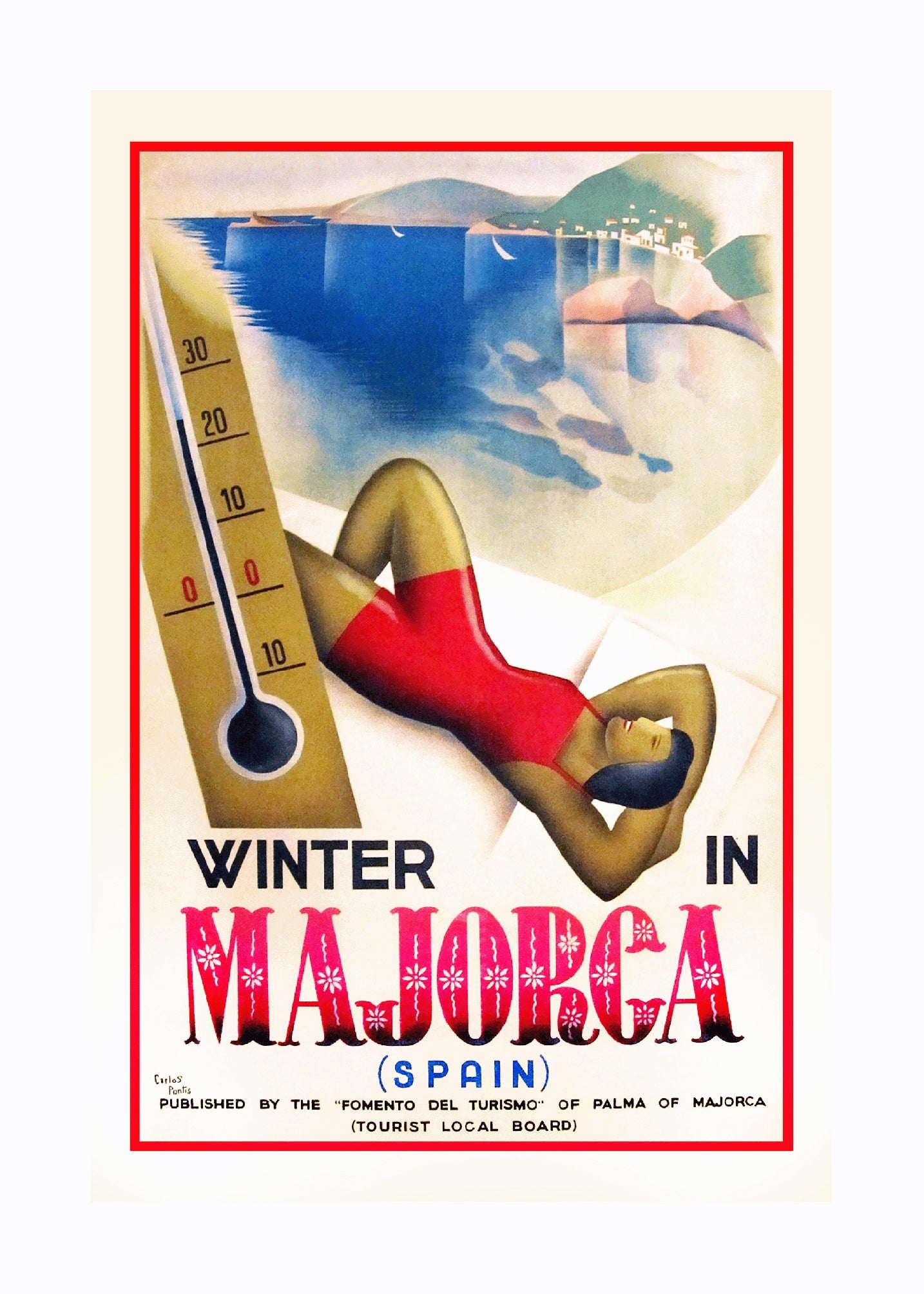 Winter in Majorca, 1960s [Carlos Pontis]