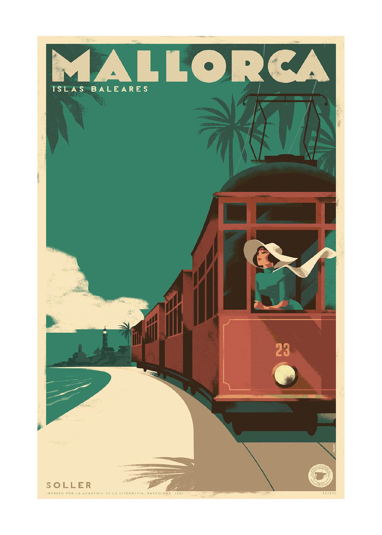 El Último Tranvía, Sóller, Islas Baleares. [Green] [Summer Sale 2024]